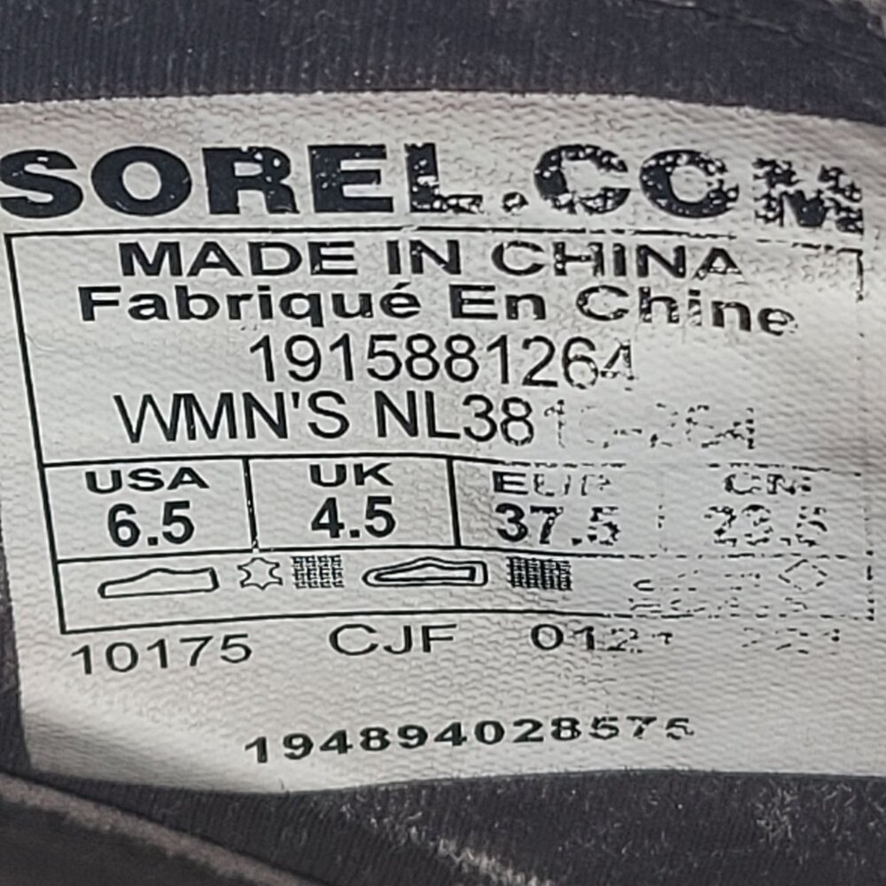 Sorel Evie Taupe Women's Pull On Boots NL3816-264 US Size 6.5 - Picture 8 of 8